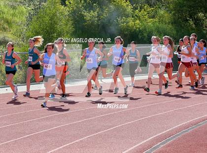 Thumbnail 1 in BVAL Girls Cross Country Championship photogallery.