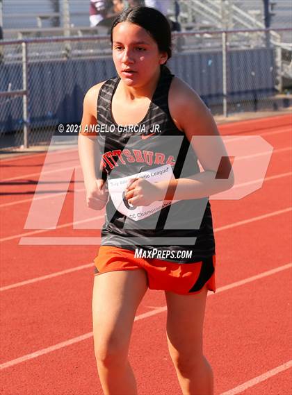 Thumbnail 2 in BVAL Girls Cross Country Championship photogallery.