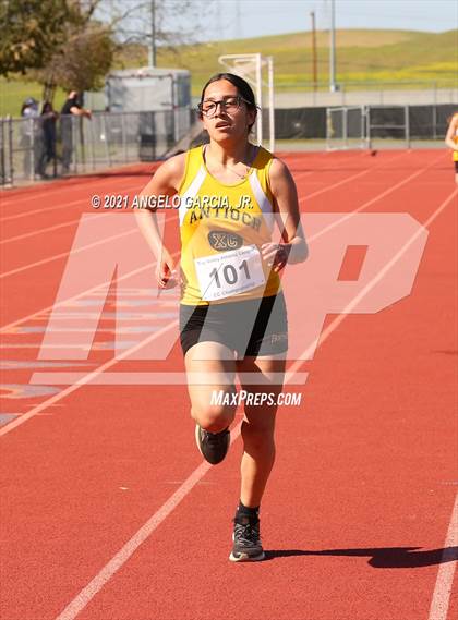 Thumbnail 2 in BVAL Girls Cross Country Championship photogallery.