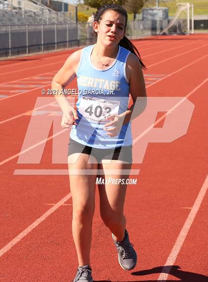 Thumbnail 1 in BVAL Girls Cross Country Championship photogallery.