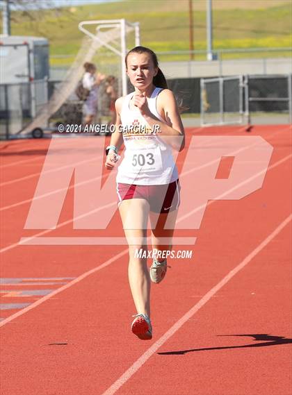 Thumbnail 2 in BVAL Girls Cross Country Championship photogallery.
