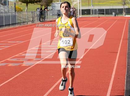 Thumbnail 3 in BVAL Girls Cross Country Championship photogallery.