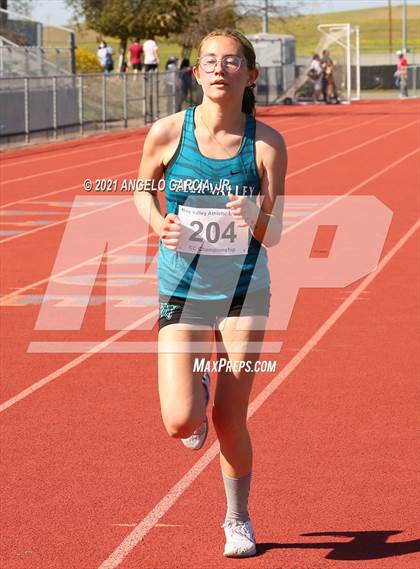 Thumbnail 2 in BVAL Girls Cross Country Championship photogallery.