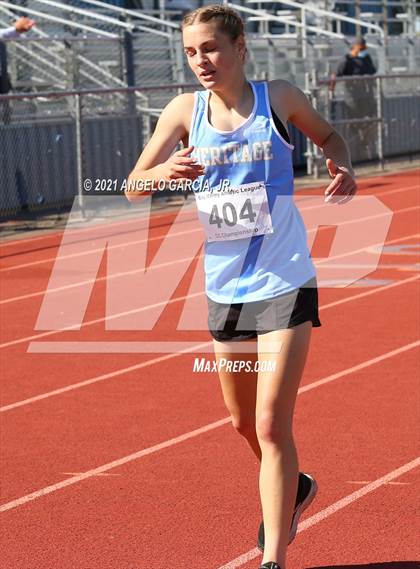 Thumbnail 2 in BVAL Girls Cross Country Championship photogallery.