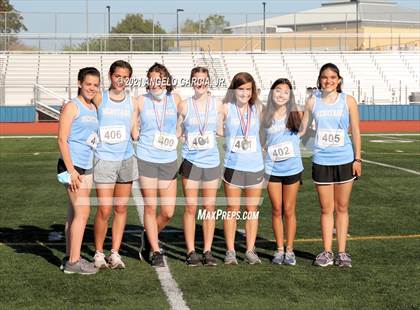 Thumbnail 3 in BVAL Girls Cross Country Championship photogallery.
