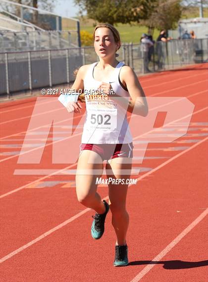 Thumbnail 1 in BVAL Girls Cross Country Championship photogallery.