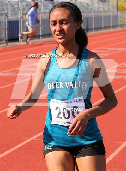 Thumbnail 3 in BVAL Girls Cross Country Championship photogallery.