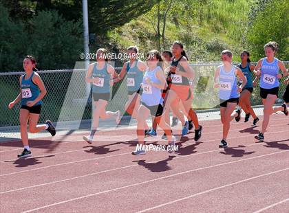 Thumbnail 2 in BVAL Girls Cross Country Championship photogallery.