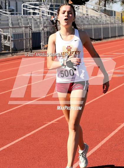 Thumbnail 1 in BVAL Girls Cross Country Championship photogallery.