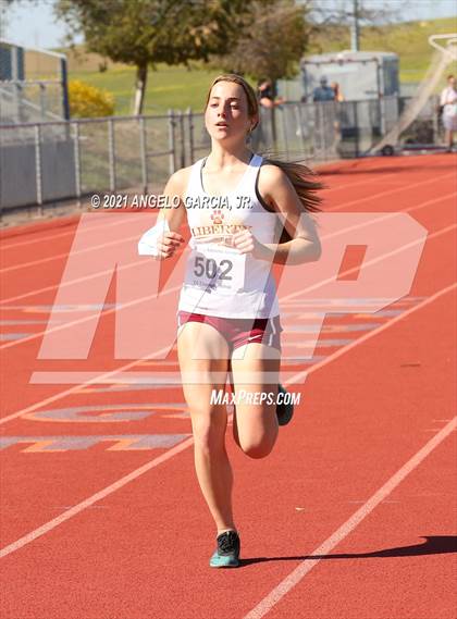 Thumbnail 3 in BVAL Girls Cross Country Championship photogallery.