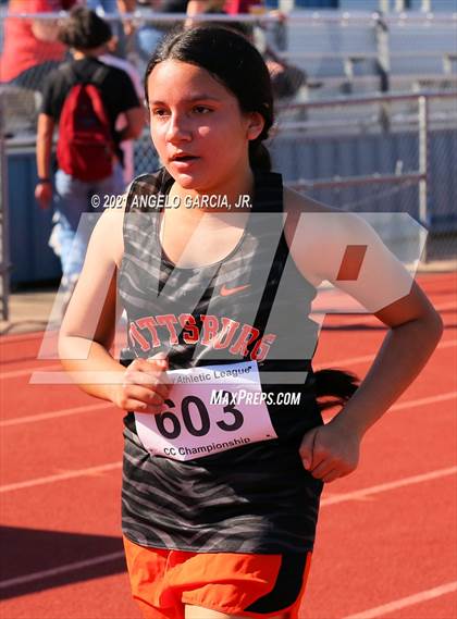 Thumbnail 1 in BVAL Girls Cross Country Championship photogallery.
