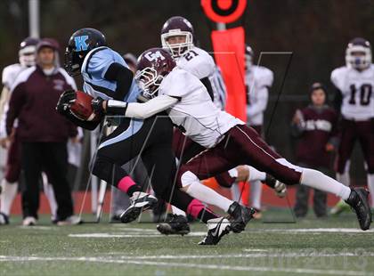 Thumbnail 1 in Caledonia-Mumford vs. Bishop Kearney (Section 5 Class DD Semifinal) photogallery.
