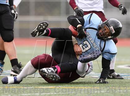 Thumbnail 1 in Caledonia-Mumford vs. Bishop Kearney (Section 5 Class DD Semifinal) photogallery.