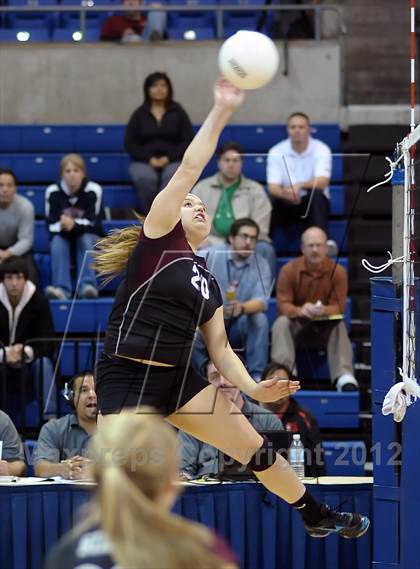 Thumbnail 3 in Turlock Christian vs. Valley Christian (CIF SJS D6 Final) photogallery.