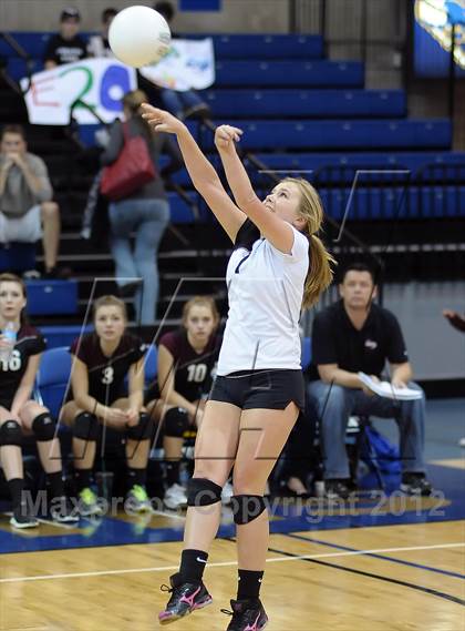 Thumbnail 3 in Turlock Christian vs. Valley Christian (CIF SJS D6 Final) photogallery.