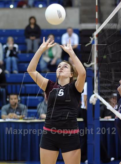 Thumbnail 3 in Turlock Christian vs. Valley Christian (CIF SJS D6 Final) photogallery.