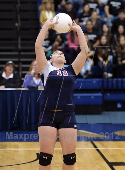 Thumbnail 3 in Turlock Christian vs. Valley Christian (CIF SJS D6 Final) photogallery.