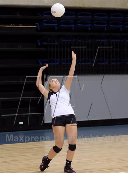 Thumbnail 2 in Turlock Christian vs. Valley Christian (CIF SJS D6 Final) photogallery.