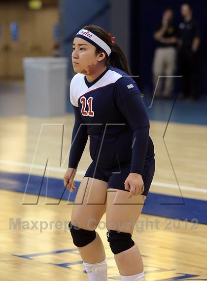 Thumbnail 2 in Turlock Christian vs. Valley Christian (CIF SJS D6 Final) photogallery.