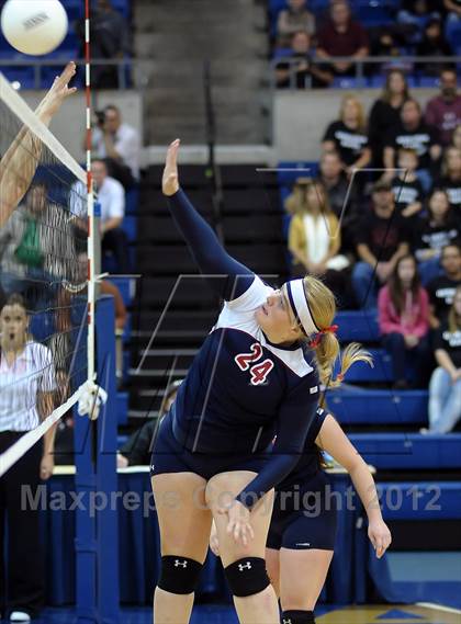Thumbnail 2 in Turlock Christian vs. Valley Christian (CIF SJS D6 Final) photogallery.