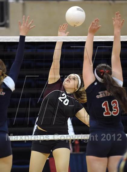 Thumbnail 2 in Turlock Christian vs. Valley Christian (CIF SJS D6 Final) photogallery.