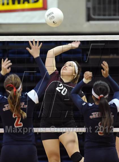 Thumbnail 3 in Turlock Christian vs. Valley Christian (CIF SJS D6 Final) photogallery.