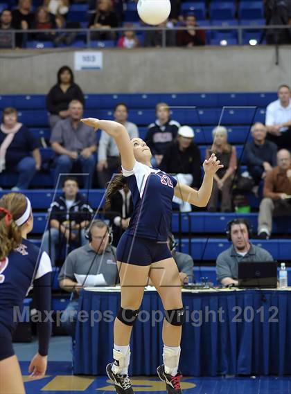 Thumbnail 3 in Turlock Christian vs. Valley Christian (CIF SJS D6 Final) photogallery.