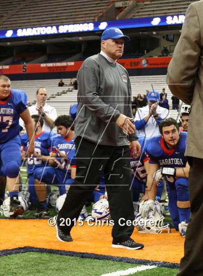 Thumbnail 1 in Aquinas Institute vs. Saratoga Springs (NYSPHSAA Class AA Final) photogallery.