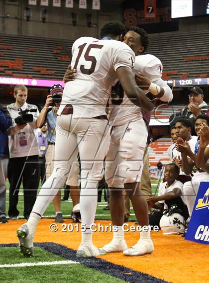 Thumbnail 1 in Aquinas Institute vs. Saratoga Springs (NYSPHSAA Class AA Final) photogallery.