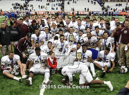 Thumbnail 2 in Aquinas Institute vs. Saratoga Springs (NYSPHSAA Class AA Final) photogallery.