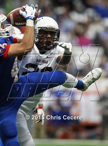 Thumbnail 3 in Aquinas Institute vs. Saratoga Springs (NYSPHSAA Class AA Final) photogallery.
