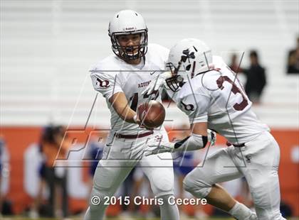 Thumbnail 1 in Aquinas Institute vs. Saratoga Springs (NYSPHSAA Class AA Final) photogallery.