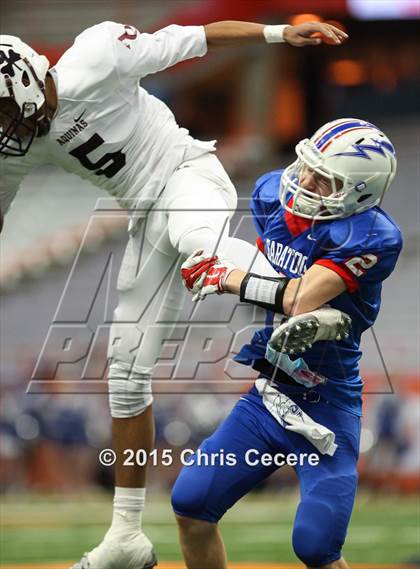 Thumbnail 1 in Aquinas Institute vs. Saratoga Springs (NYSPHSAA Class AA Final) photogallery.