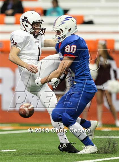 Thumbnail 3 in Aquinas Institute vs. Saratoga Springs (NYSPHSAA Class AA Final) photogallery.