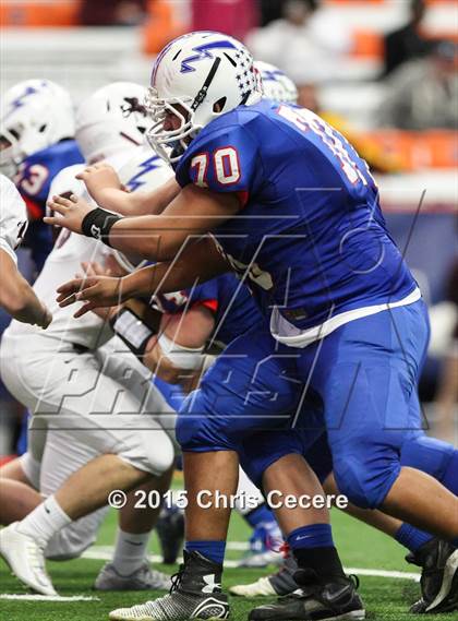 Thumbnail 3 in Aquinas Institute vs. Saratoga Springs (NYSPHSAA Class AA Final) photogallery.