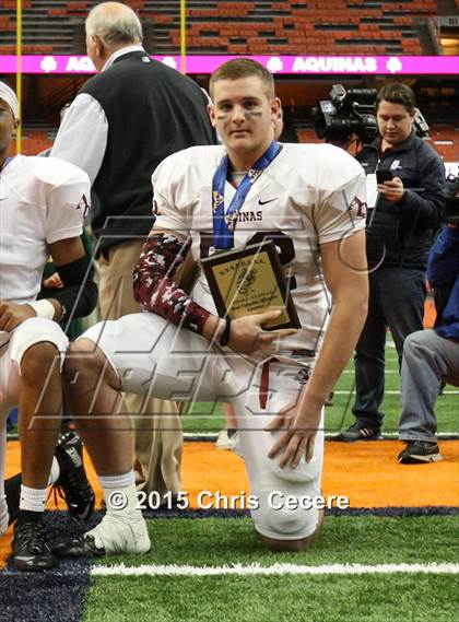Thumbnail 3 in Aquinas Institute vs. Saratoga Springs (NYSPHSAA Class AA Final) photogallery.