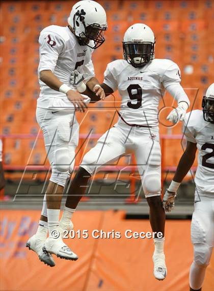 Thumbnail 3 in Aquinas Institute vs. Saratoga Springs (NYSPHSAA Class AA Final) photogallery.