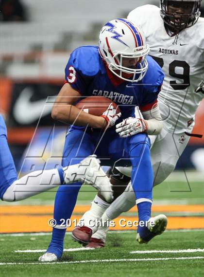 Thumbnail 2 in Aquinas Institute vs. Saratoga Springs (NYSPHSAA Class AA Final) photogallery.