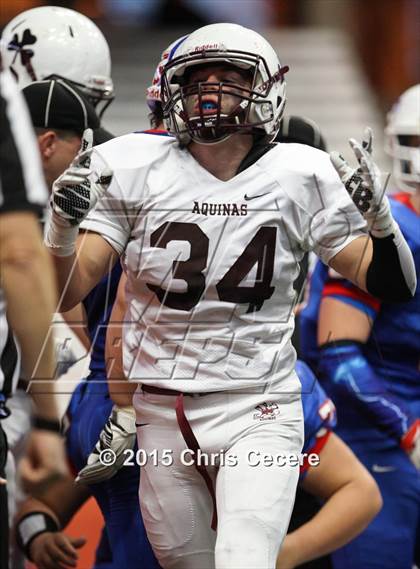 Thumbnail 2 in Aquinas Institute vs. Saratoga Springs (NYSPHSAA Class AA Final) photogallery.