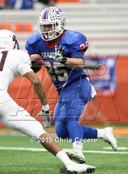 Thumbnail 1 in Aquinas Institute vs. Saratoga Springs (NYSPHSAA Class AA Final) photogallery.