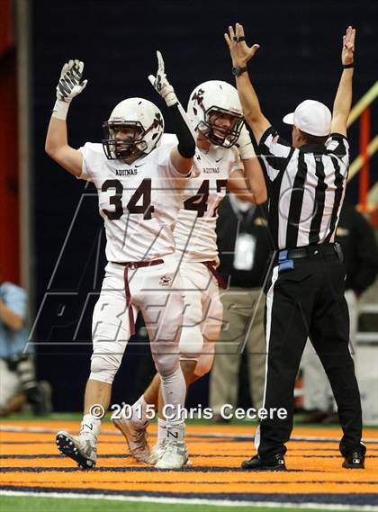 Thumbnail 2 in Aquinas Institute vs. Saratoga Springs (NYSPHSAA Class AA Final) photogallery.