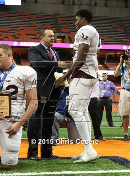 Thumbnail 1 in Aquinas Institute vs. Saratoga Springs (NYSPHSAA Class AA Final) photogallery.