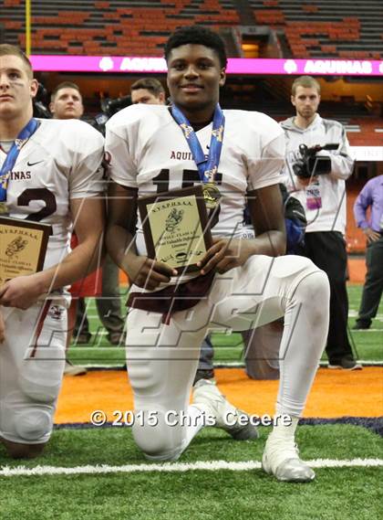 Thumbnail 2 in Aquinas Institute vs. Saratoga Springs (NYSPHSAA Class AA Final) photogallery.
