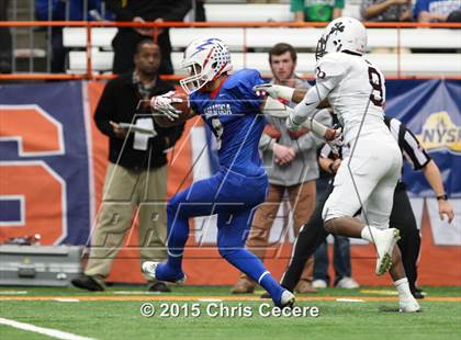 Thumbnail 3 in Aquinas Institute vs. Saratoga Springs (NYSPHSAA Class AA Final) photogallery.