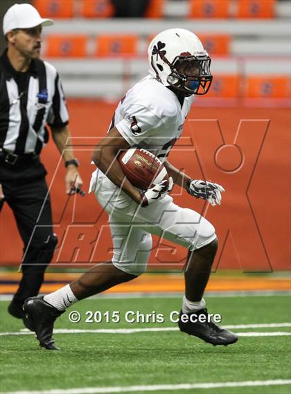 Thumbnail 3 in Aquinas Institute vs. Saratoga Springs (NYSPHSAA Class AA Final) photogallery.