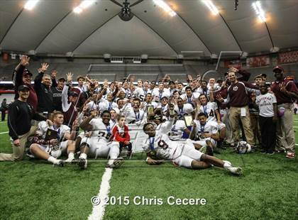 Thumbnail 3 in Aquinas Institute vs. Saratoga Springs (NYSPHSAA Class AA Final) photogallery.