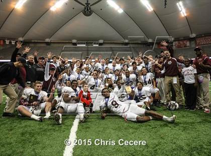 Thumbnail 2 in Aquinas Institute vs. Saratoga Springs (NYSPHSAA Class AA Final) photogallery.