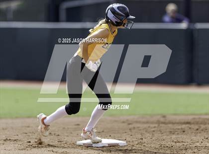 Thumbnail 1 in Brookeland vs. Jonesboro (UIL Softball 1A Final) photogallery.