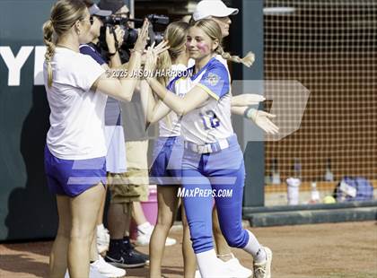 Thumbnail 3 in Brookeland vs. Jonesboro (UIL Softball 1A Final) photogallery.