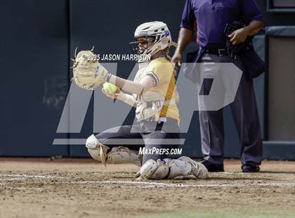 Thumbnail 1 in Brookeland vs. Jonesboro (UIL Softball 1A Final) photogallery.